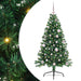 Kunstig Forhåndsopplyst Juletre med 150 LED grønn 150 cm PVC