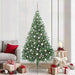 Kunstig Forhåndsopplyst Juletre med 300 LED grønn 210 cm PVC