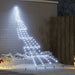 LED Juletre med Bakkepler med 168 LED Kaldhvit 306 cm Metall