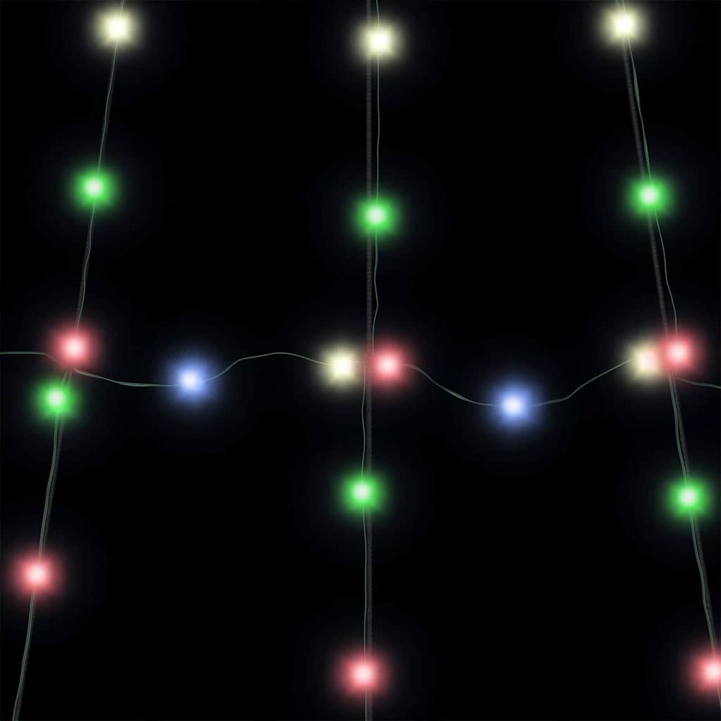 LED Juletre med Bakkepler med 168 LED Flerfarget 306 cm Metall