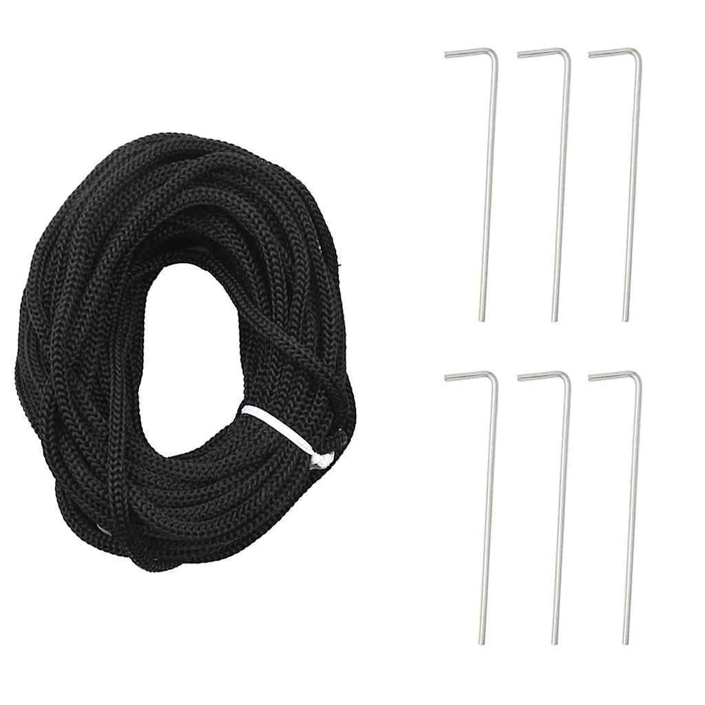LED Juletre med Bakkepler med 390 LED Blå 250 cm Jern