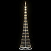 LED juletre med 290 LED Varmhvit 70 x 70 x 250 cm Metall