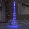 LED juletre med 290 LED med stativ Blå 70 x 70 x 250 cm Metall