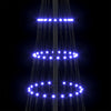 LED juletre med 230 LED Blå 71 x 71 x 184.5 cm Metall