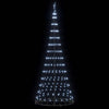 LED juletre med 290 LED Kaldhvit 100 x 100 x 250 cm Metall