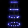 LED juletre med 350 LED Blå 100.5 x 100.5 x 302.5 cm Metall