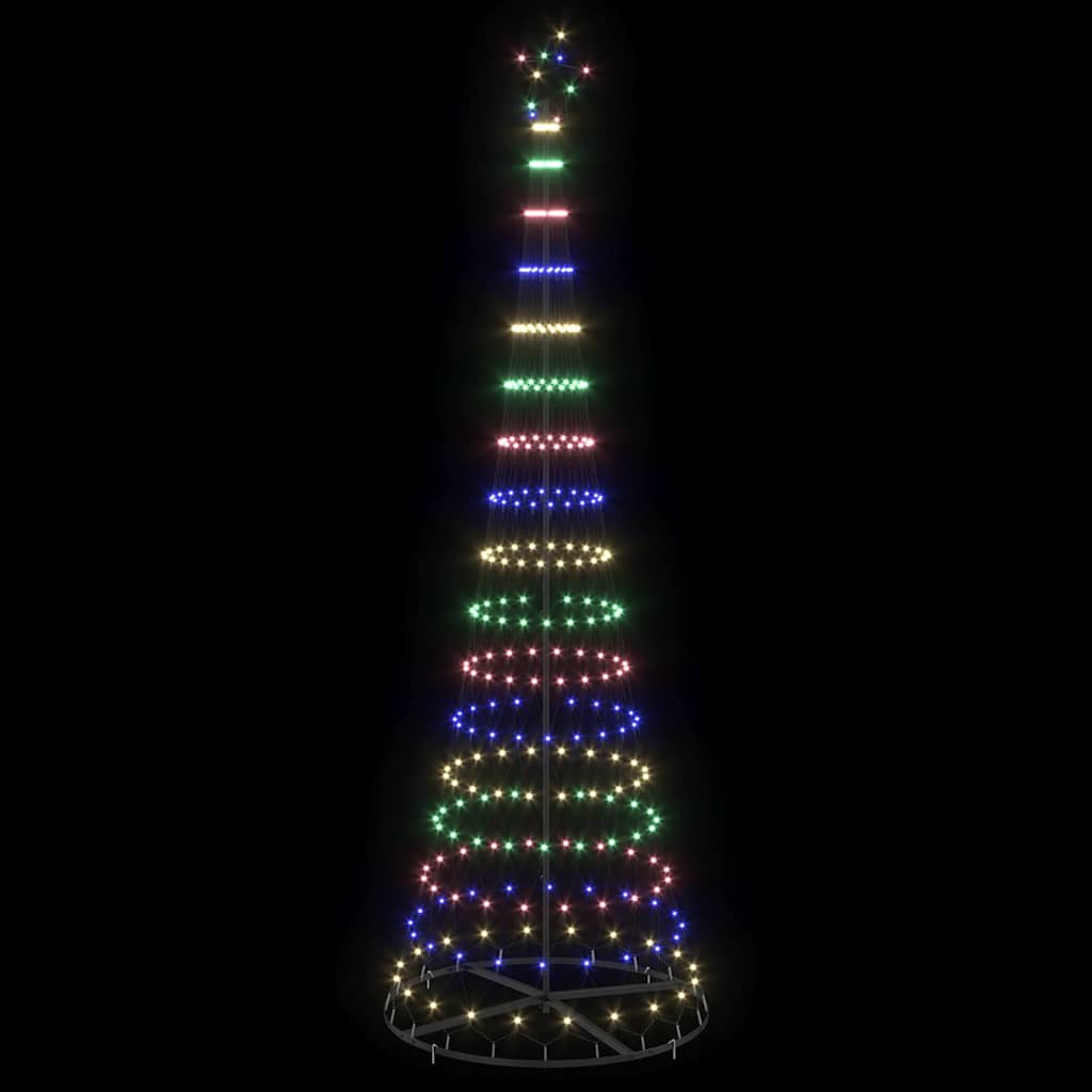 LED juletre Flerfarget 100.5 x 100.5 x 302.5 cm Metall