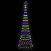 LED juletre Flerfarget 100.5 x 100.5 x 302.5 cm Metall