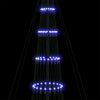 LED juletre med 550 LED Blå 160 x 160 x 500 cm Metall