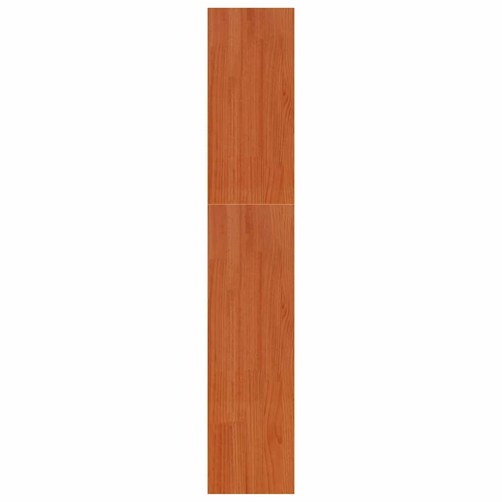 Bokskap Vokset Brun 80 x 30 x 167,5 cm Massiv furu