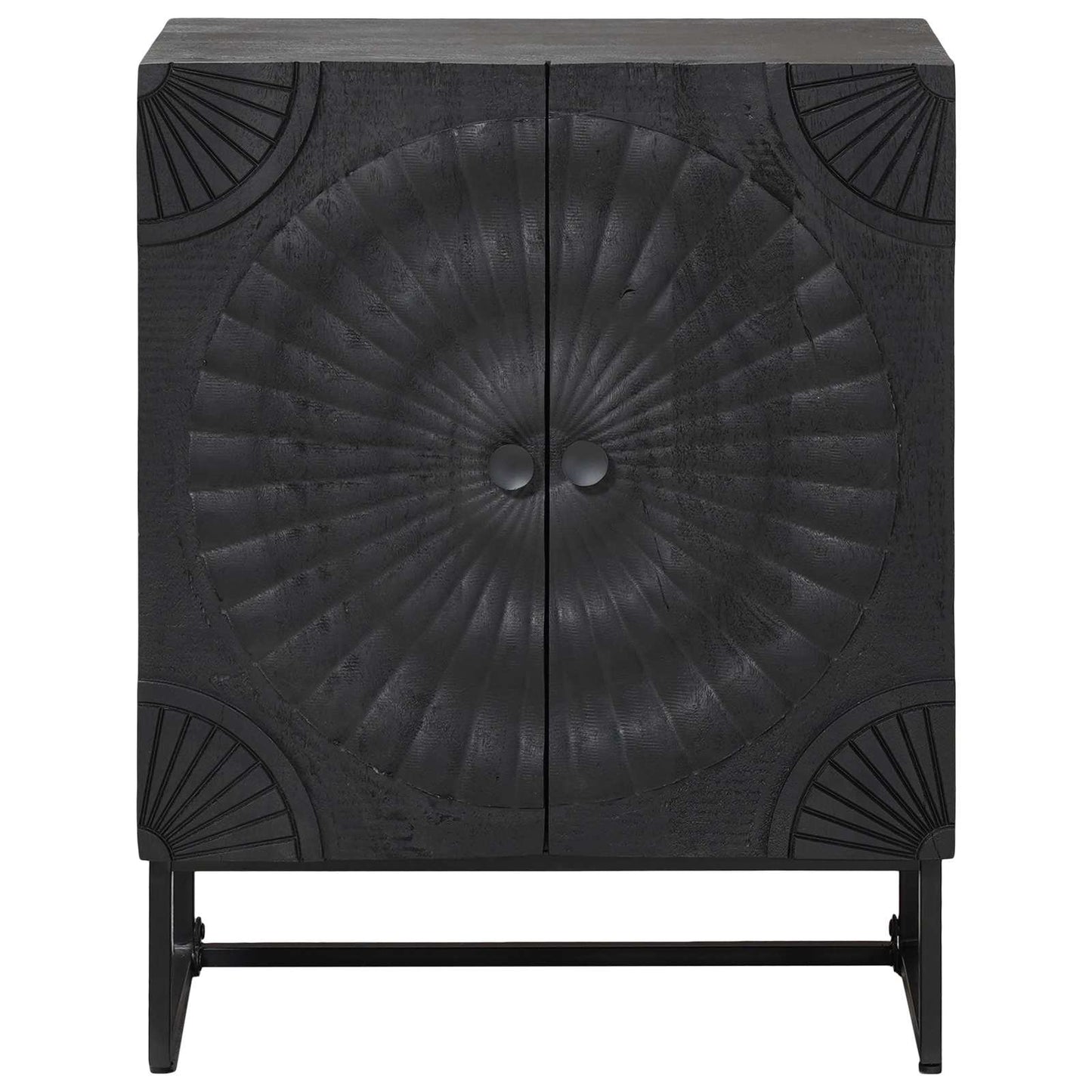 Serviesskap Svart 55 x 30 x 70 cm