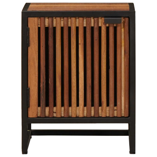 Håndlaget sengeskap Naturlig 40 x 30 x 50 cm Massiv mango tre
