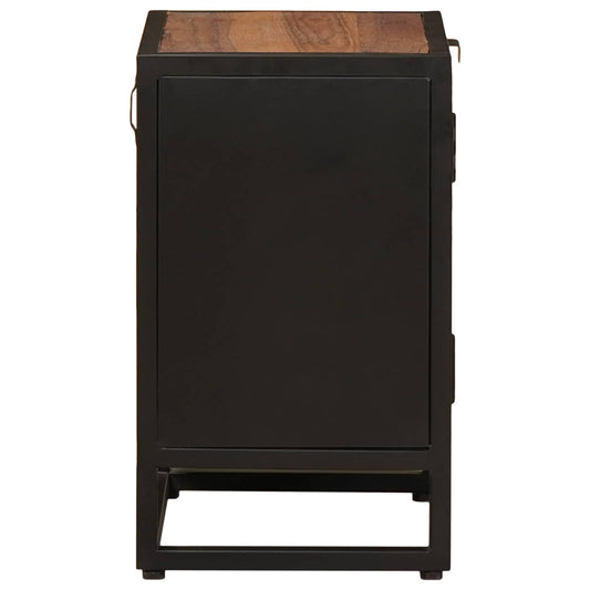 Håndlaget sengeskap Naturlig 40 x 30 x 50 cm Massiv mango tre