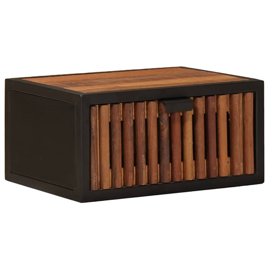 Håndlaget sengeskap Naturlig 40 x 30 x 20 cm Massiv mango tre