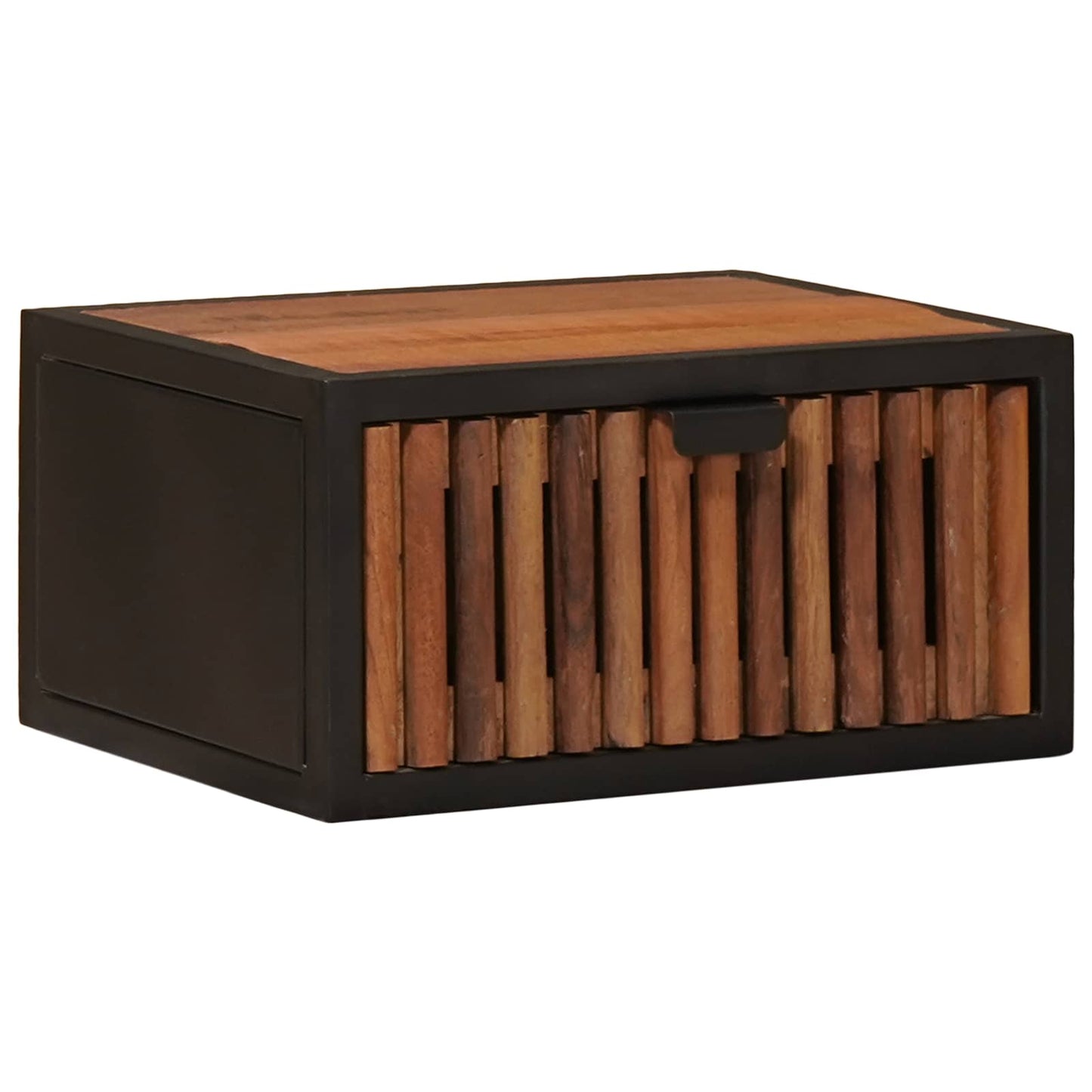 Håndlaget sengeskap Naturlig 40 x 30 x 20 cm Massiv mango tre