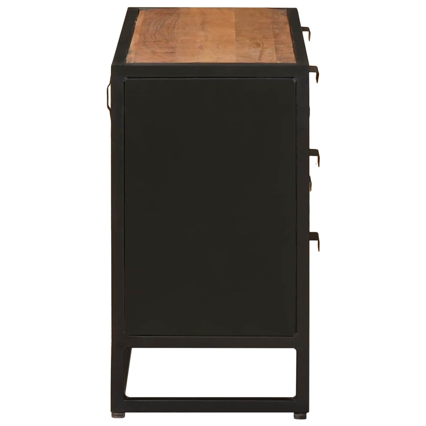 Skuffeskap 75 x 30 x 54 cm Massivt mango tre og konstruert tre