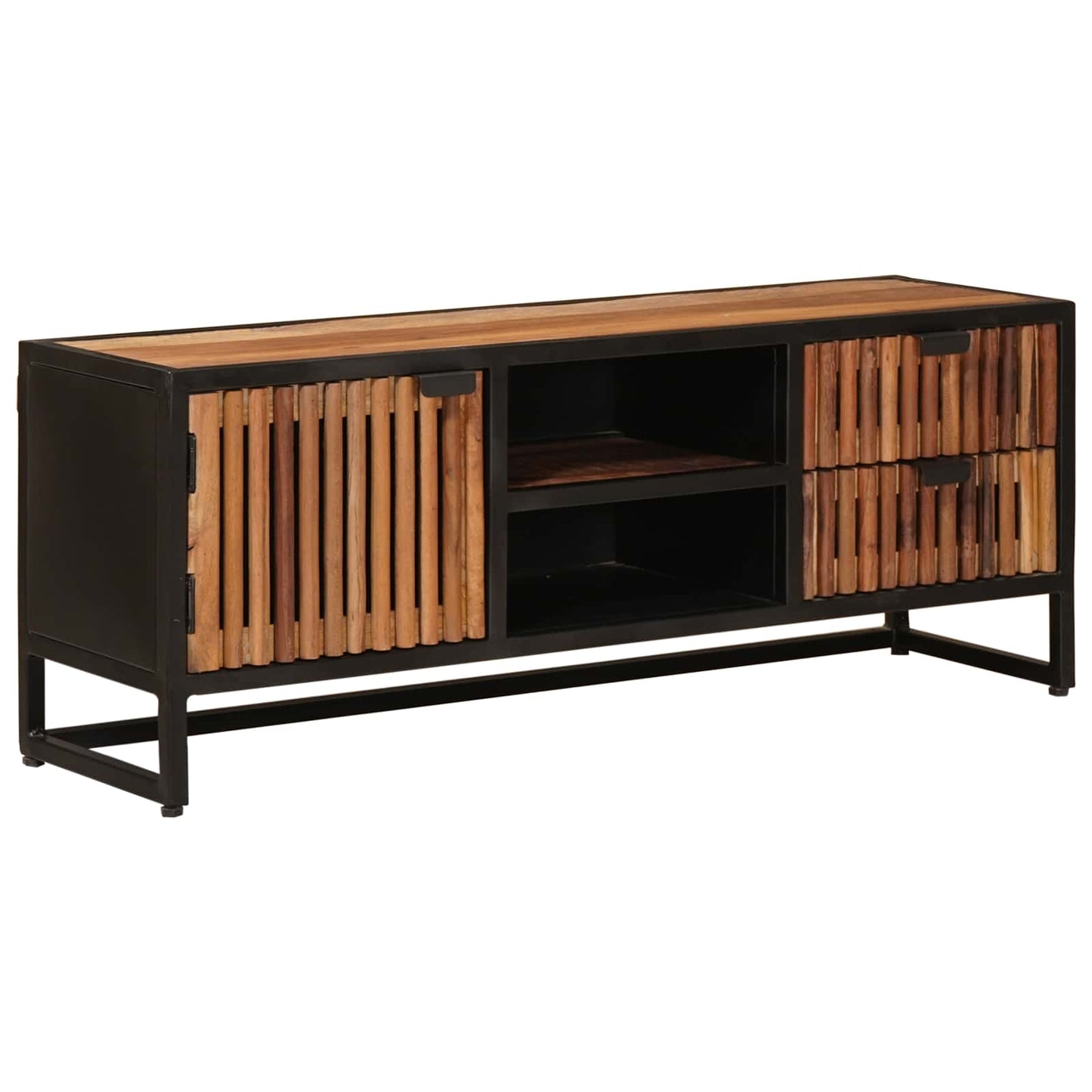 TV-skap 105 x 30 x 40 cm Massivt mango tre og konstruert tre