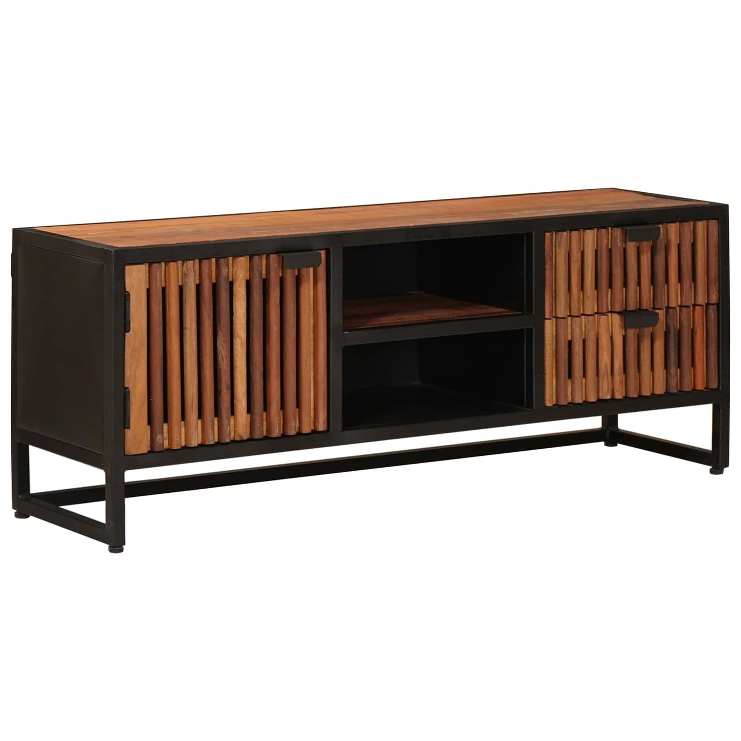 TV-skap 105 x 30 x 40 cm Massivt mango tre og konstruert tre