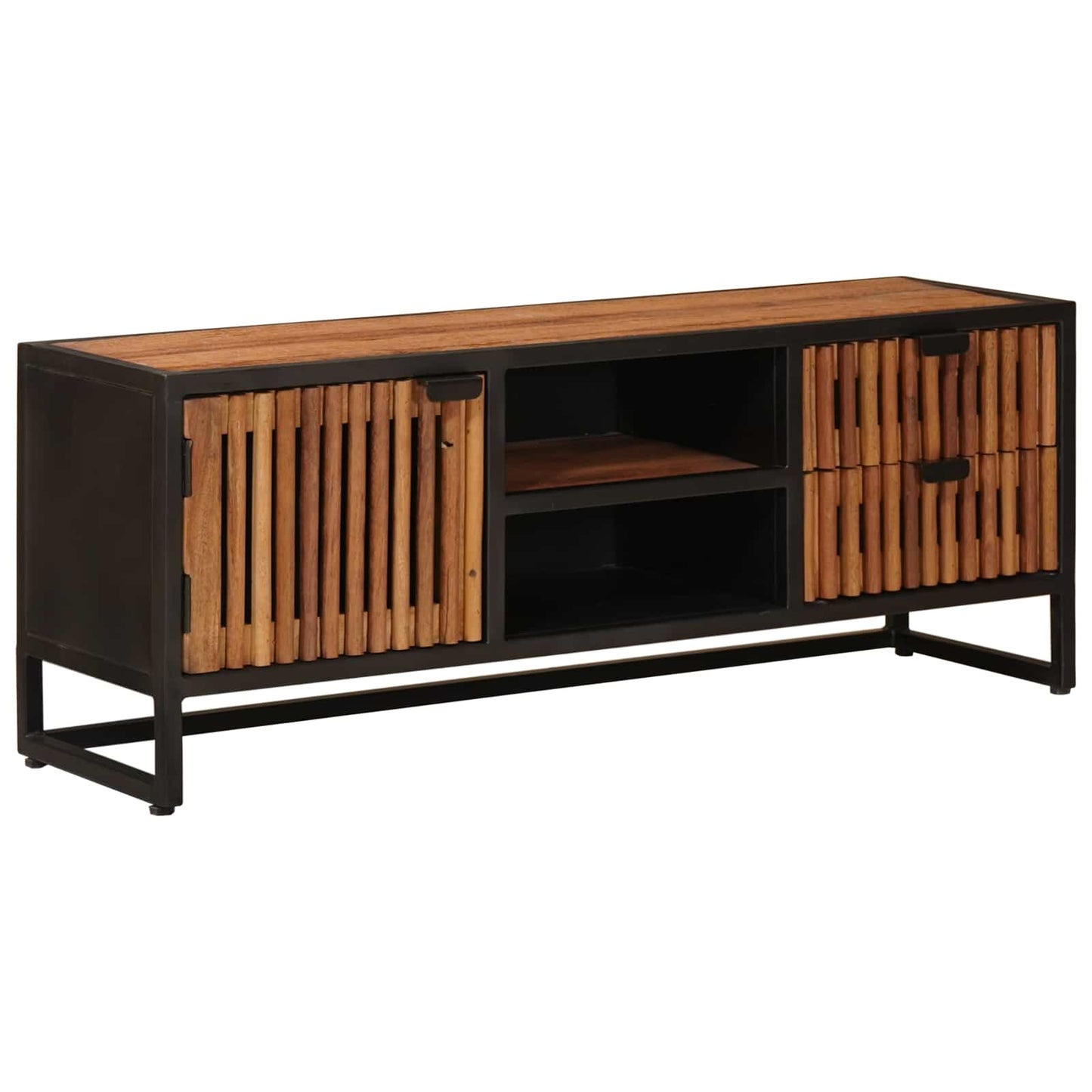 TV-skap 105 x 30 x 40 cm Massivt mango tre og konstruert tre