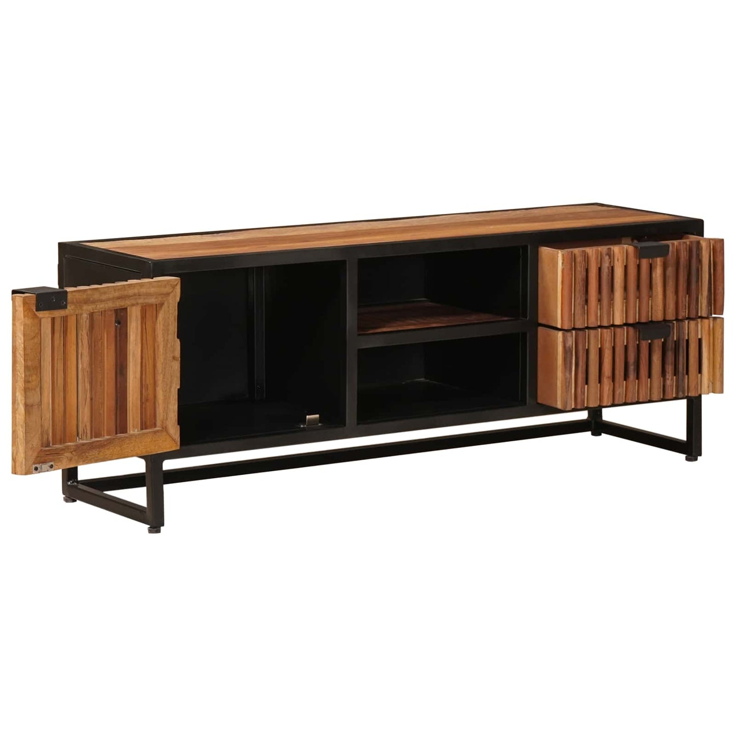 TV-skap 105 x 30 x 40 cm Massivt mango tre og konstruert tre