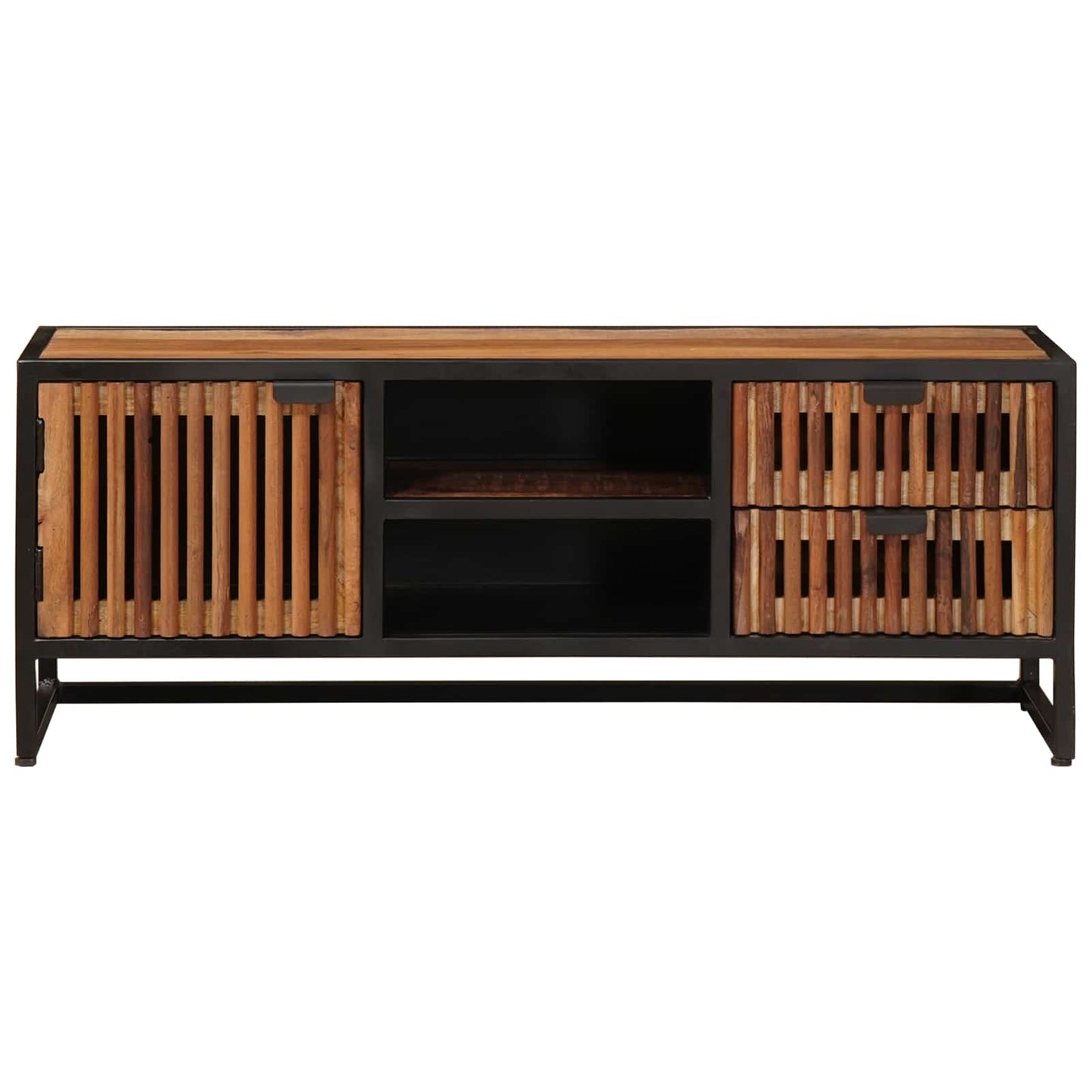 TV-skap 105 x 30 x 40 cm Massivt mango tre og konstruert tre