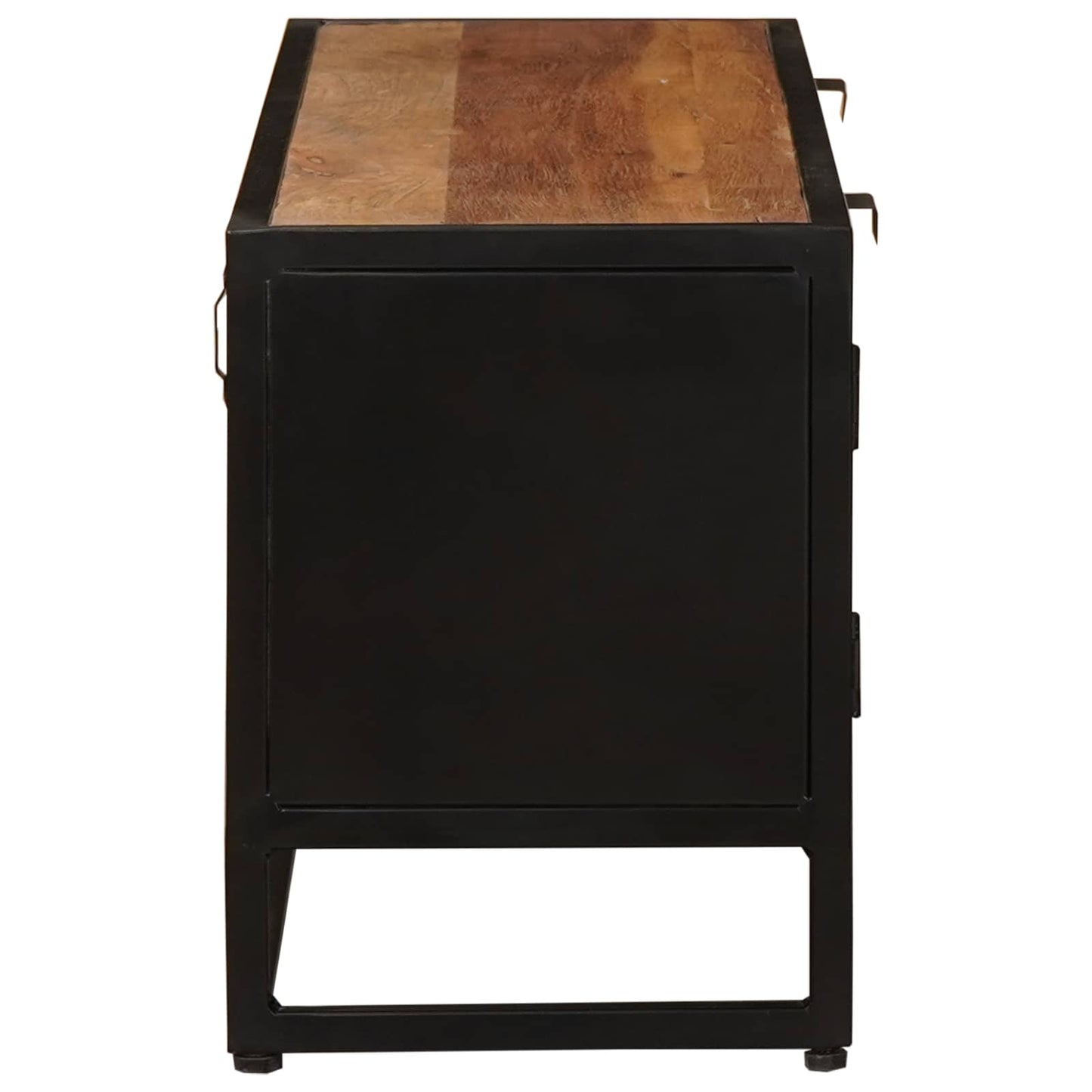 TV-skap 105 x 30 x 40 cm Massivt mango tre og konstruert tre