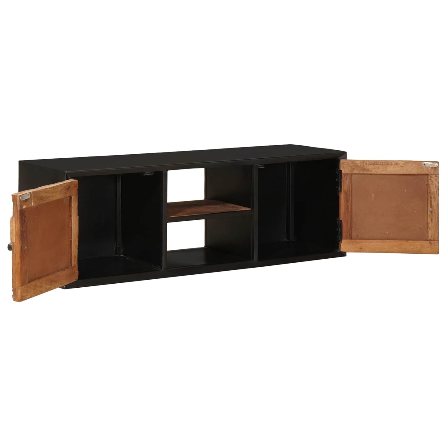 TV-skap 105 x 30 x 35 cm Solid gjenbrukt tre og konstruert tre