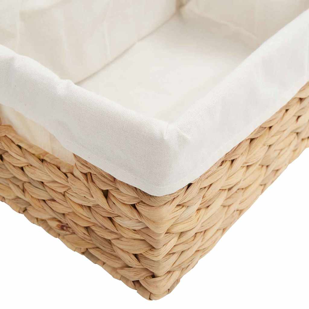 Oppbevaringskurver 3 pcs Naturlig Vannhyasint