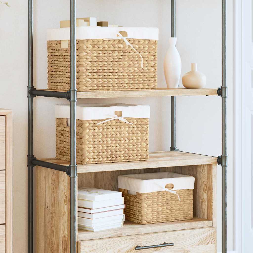 Oppbevaringskurver 3 pcs Naturlig Vannhyasint