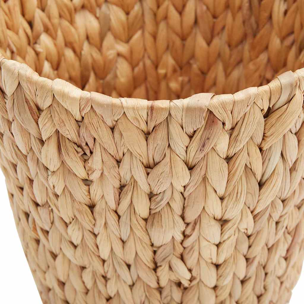 Avfallsbøtter for papir 2 pcs Naturlig 26 x 26 x 29 cm