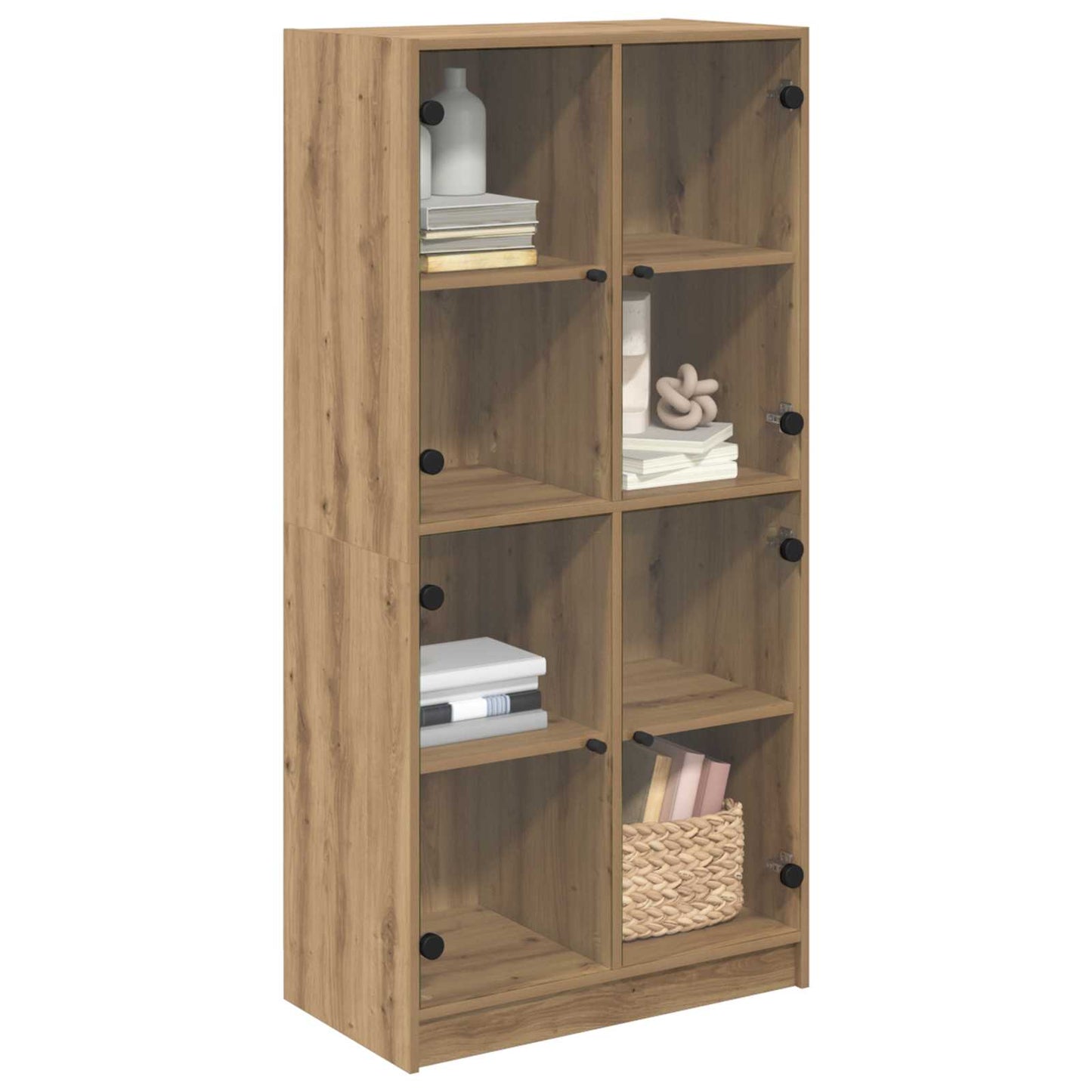 Høyskap Artisan Eik 68 x 37 x 142 cm Konstruert tre