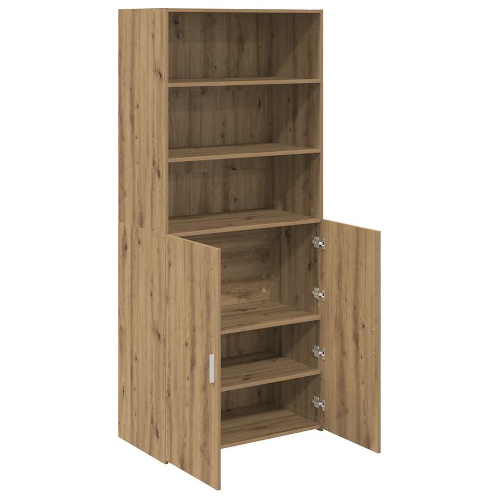 Høyskap Artisan Eik 80 x 42,5 x 185 cm Konstruert tre