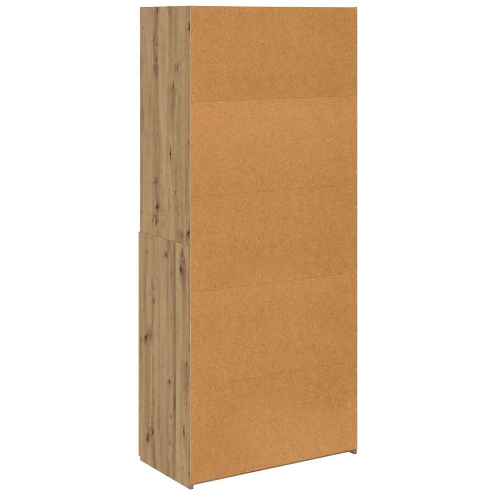 Høyskap Artisan Eik 80 x 42,5 x 185 cm Konstruert tre
