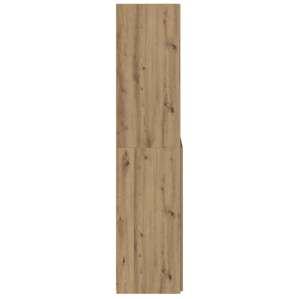Høyskap Artisan Eik 80 x 42,5 x 185 cm Konstruert tre