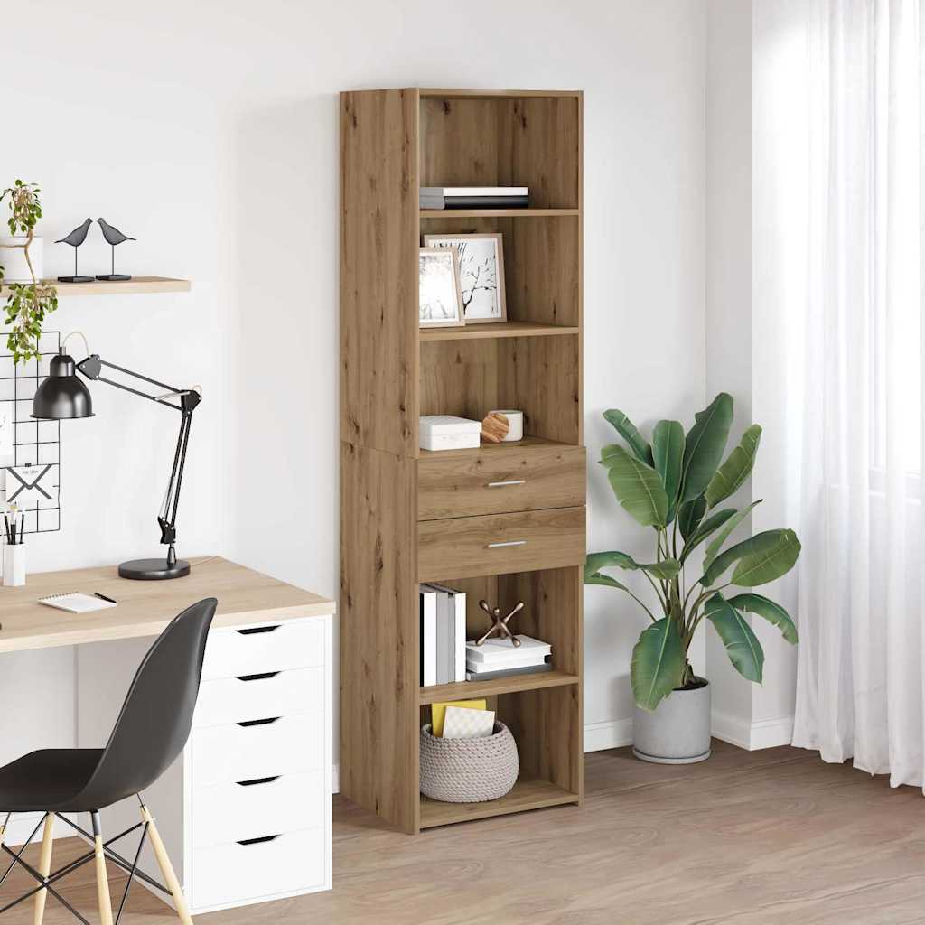 Høyskap Artisan Eik 50 x 42,5 x 185 cm Konstruert tre