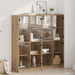 Høyskap 2 pcs Artisan Eik 68 x 37 x 142 cm Konstruert tre