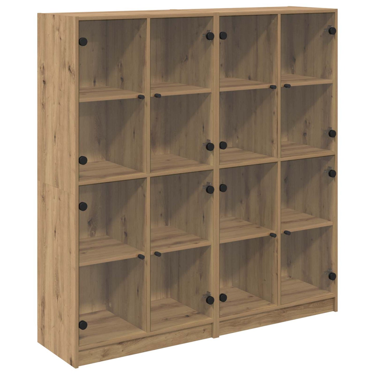 Høyskap 2 pcs Artisan Eik 68 x 37 x 142 cm Konstruert tre