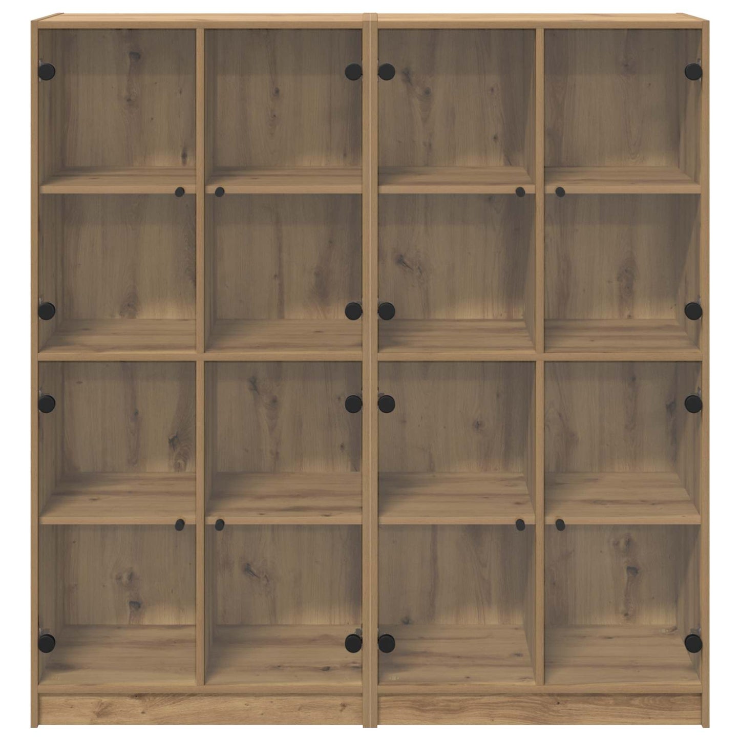Høyskap 2 pcs Artisan Eik 68 x 37 x 142 cm Konstruert tre