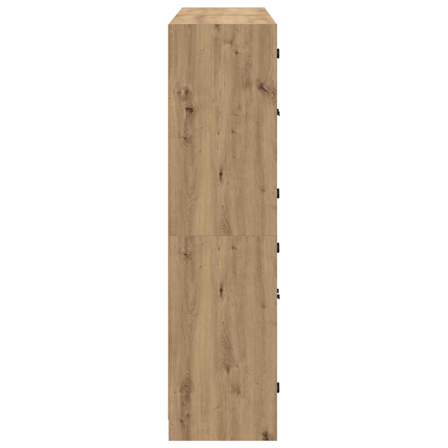 Høyskap 2 pcs Artisan Eik 68 x 37 x 142 cm Konstruert tre