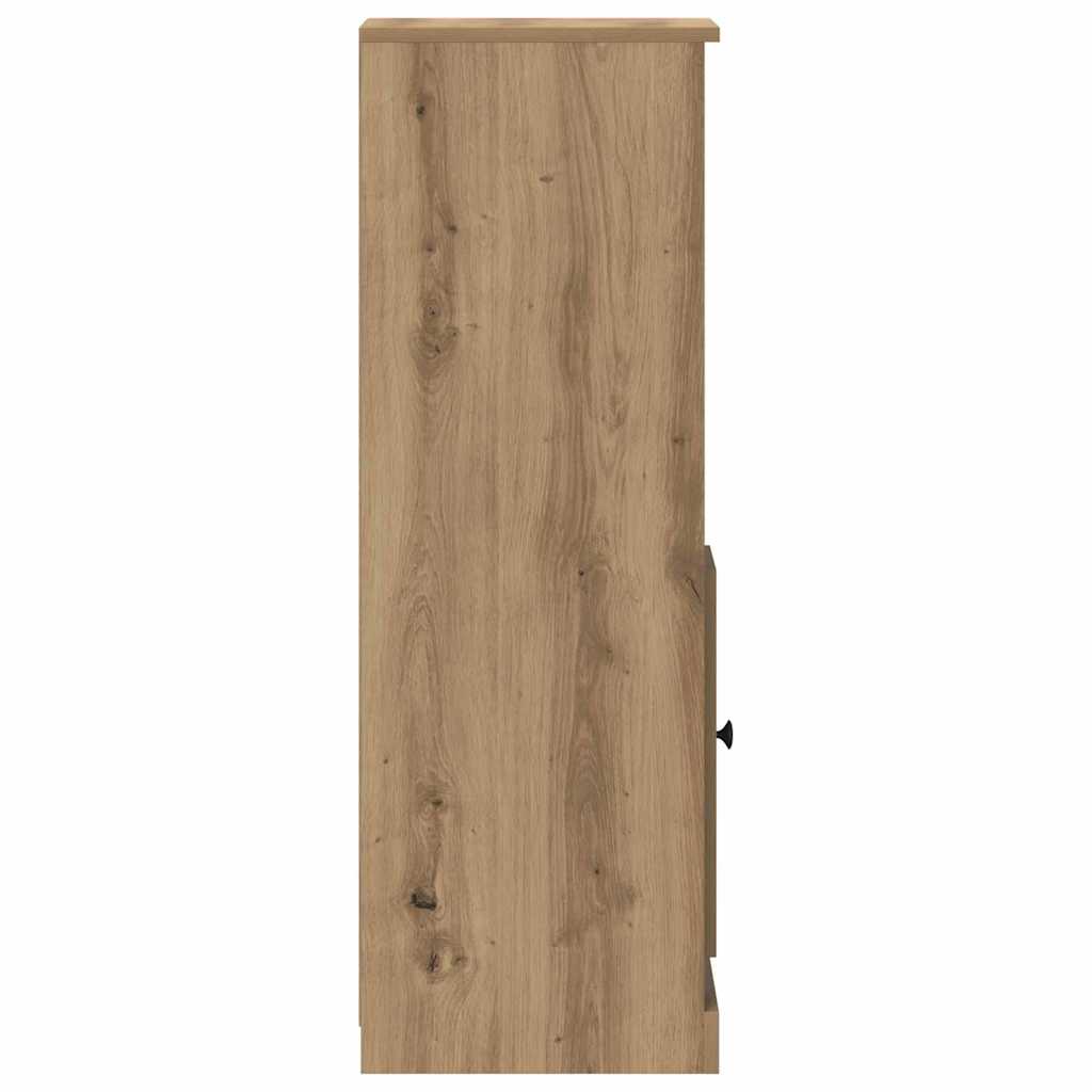 Høyskap 3 pcs Artisan Eik 132 x 35,5 x 103,5 cm Konstruert tre