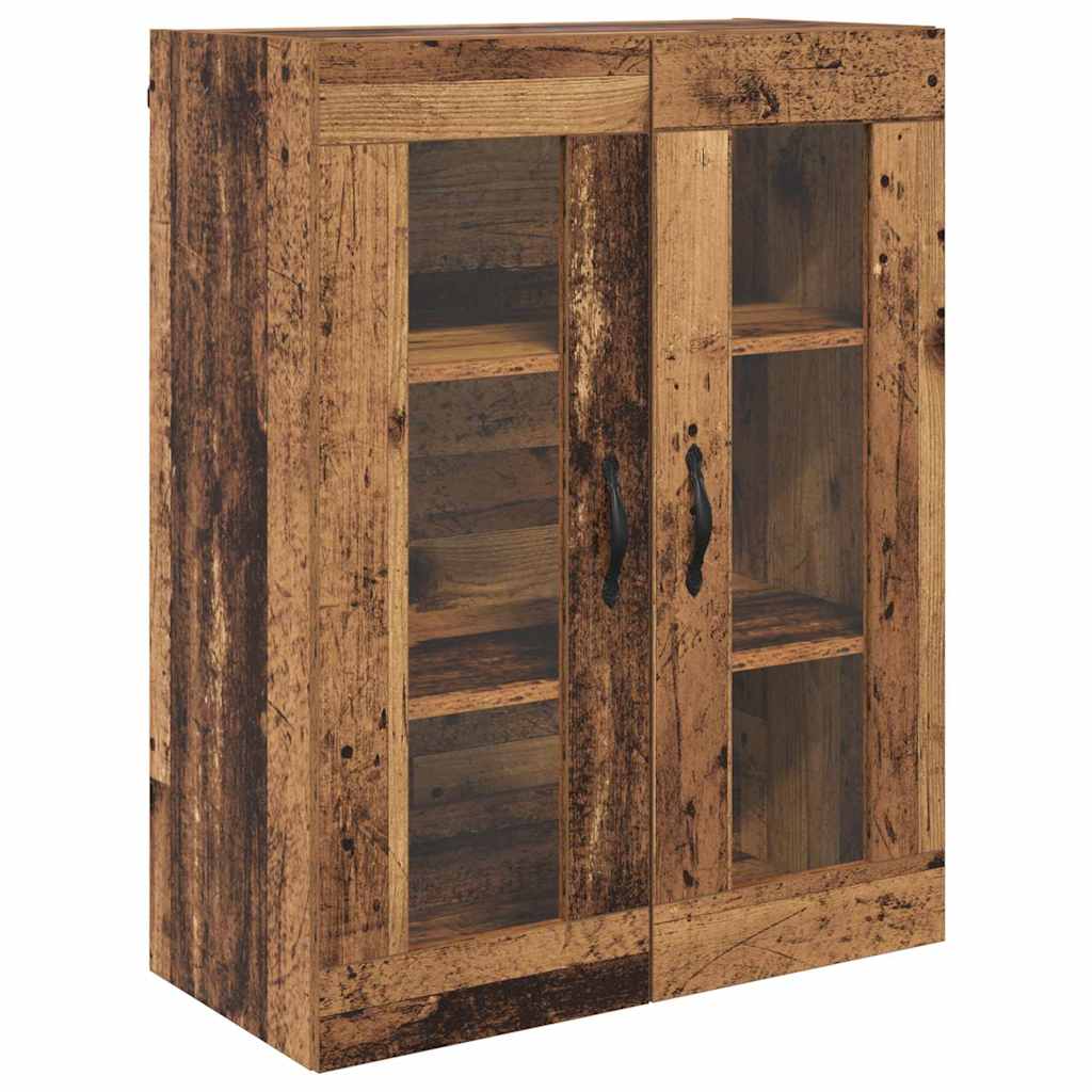 Vegghotell 2 pcs Gamle tre 69,5 x 34 x 90 cm Konstruert tre