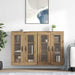 Vegghotell 2 pcs Artisan Eik 69,5 x 34 x 90 cm Konstruert tre