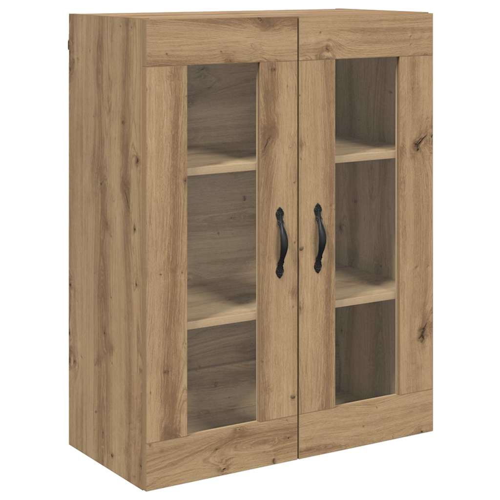 Vegghotell 2 pcs Artisan Eik 69,5 x 34 x 90 cm Konstruert tre