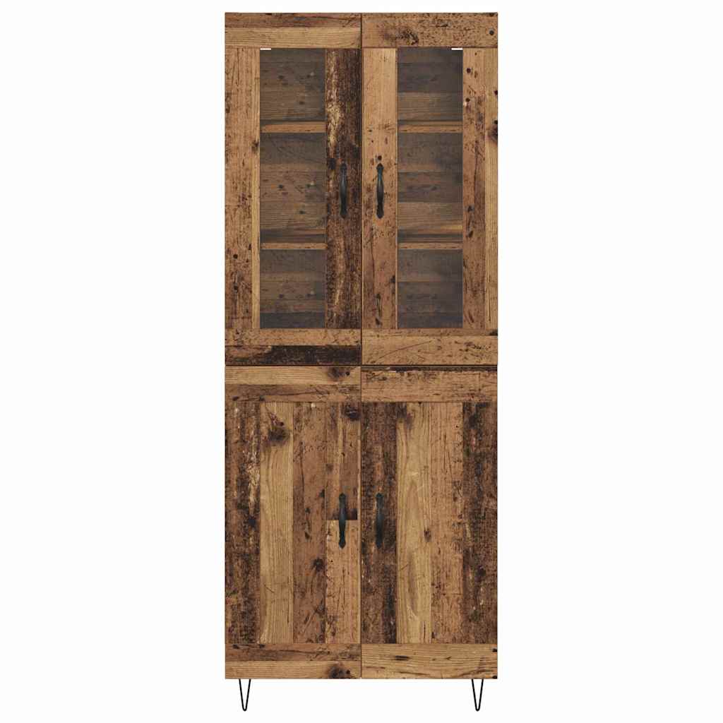 Høyskap Gamle tre 69,5 x 34 x 90 cm Konstruert tre
