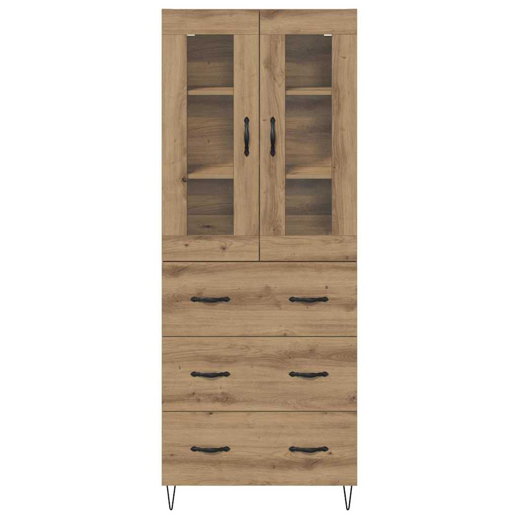 Høyskap Artisan Eik 69,5 x 34 x 90 cm Konstruert tre