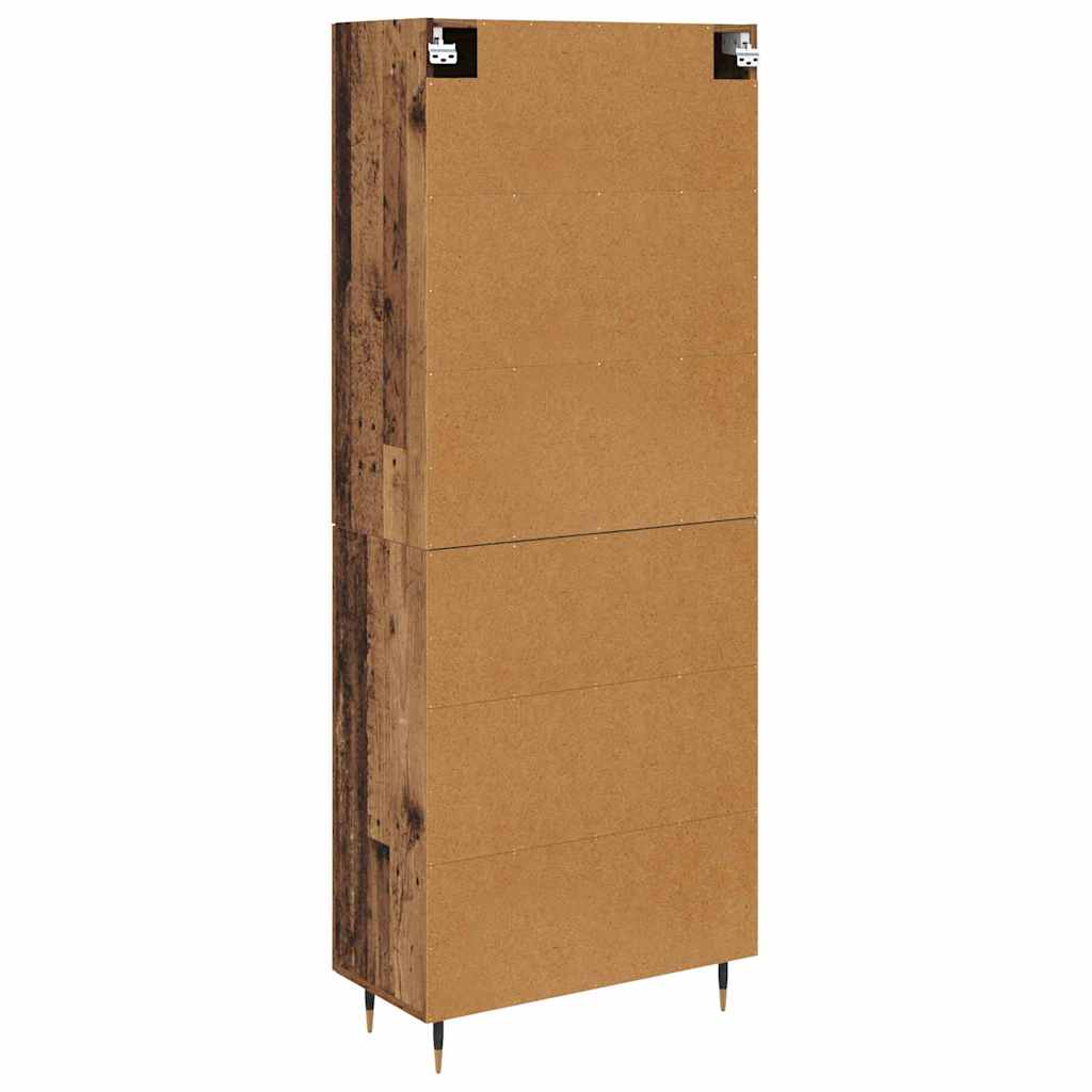 Høyskap Gamle tre 69,5 x 34 x 90 cm Konstruert tre