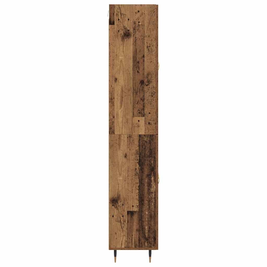 Høyskap Gamle tre 69,5 x 34 x 90 cm Konstruert tre