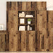 Oppbevaringsskap Gamle tre 80 x 42,5 x 225 cm Konstruert tre vidaXL