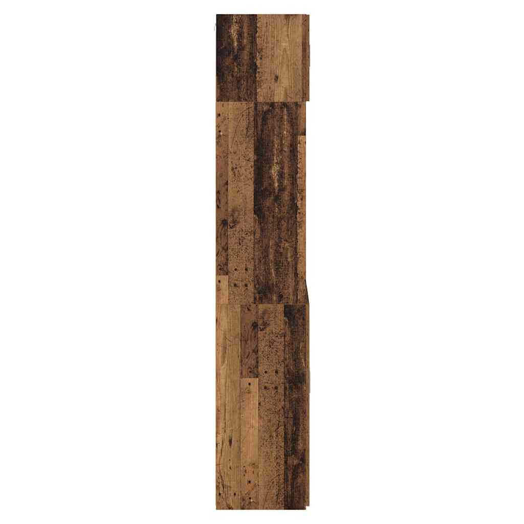 Oppbevaringsskap Gamle tre 80 x 42,5 x 225 cm Konstruert tre vidaXL