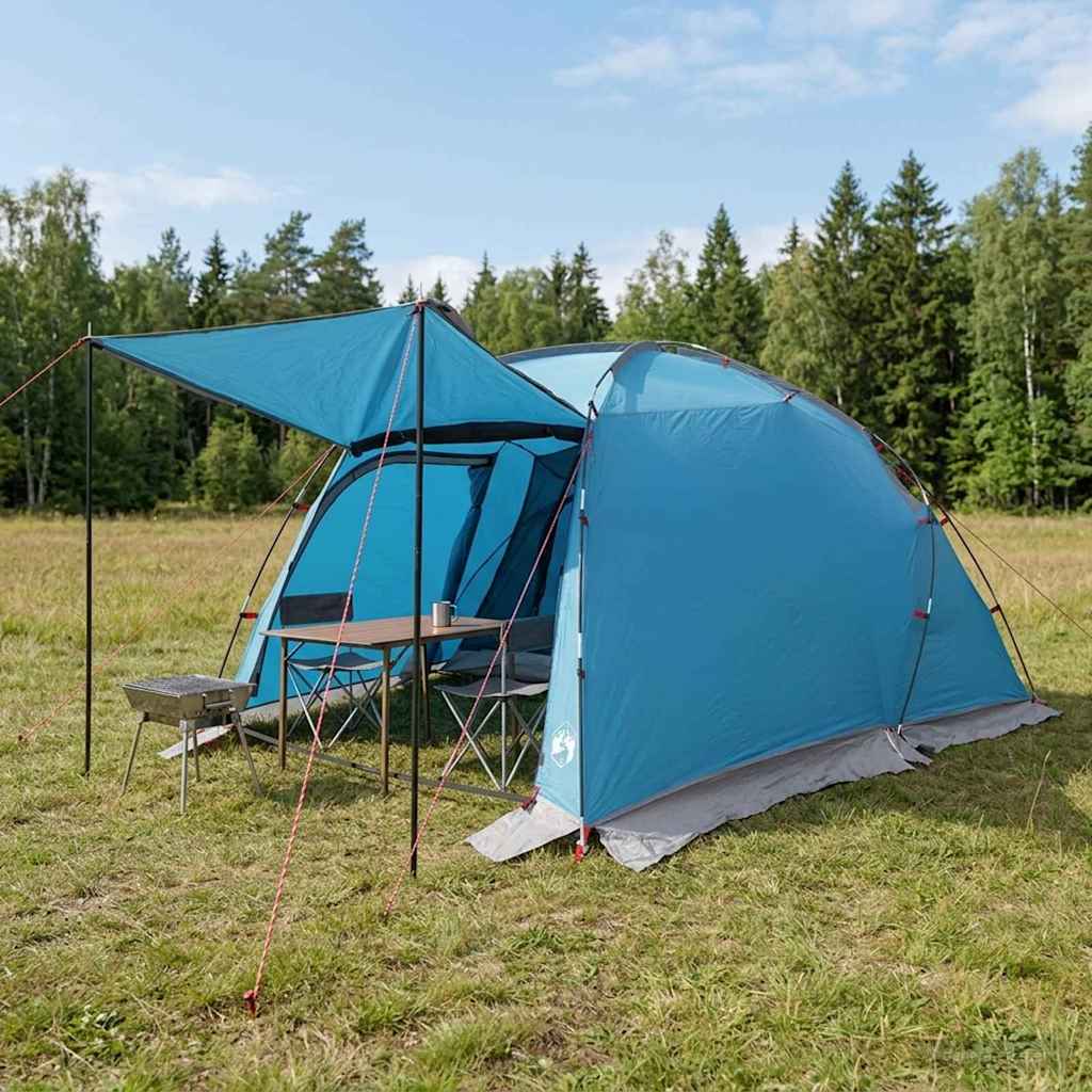 Tunneltelt Blå 361 x 235 x 147 cm 185T Polyester med PU Belegg
